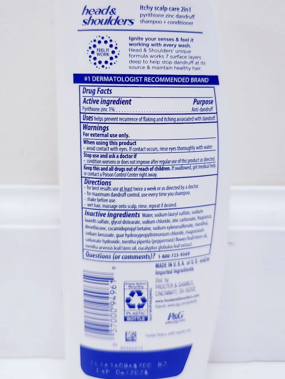 ⭐4/$15 Head & Shoulders Itchy Scalp Care 2-in-1 Shampoo & Conditioner